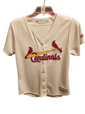 Majestic St. Louis Cardinals Women's Baseball Jersey - Size M